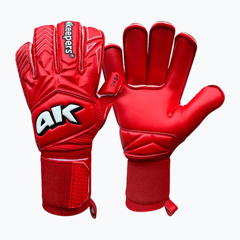 4keepers Force V4.23 RF Jr guanti da portiere per bambini rosso 4