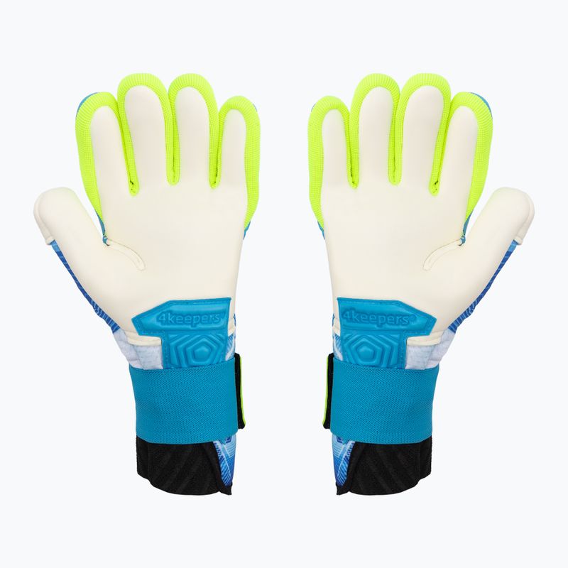 Guanti da portiere per bambini 4keepers Neo Liga NC Jr blu 2