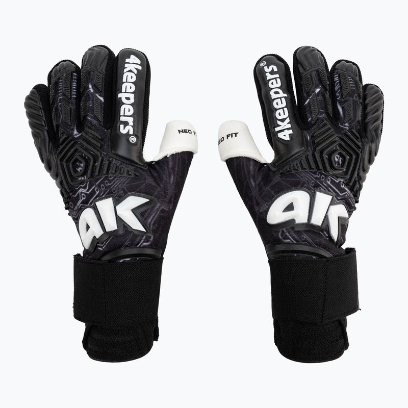 4keepers Neo Elegant NC Jr guanti da portiere per bambini nero