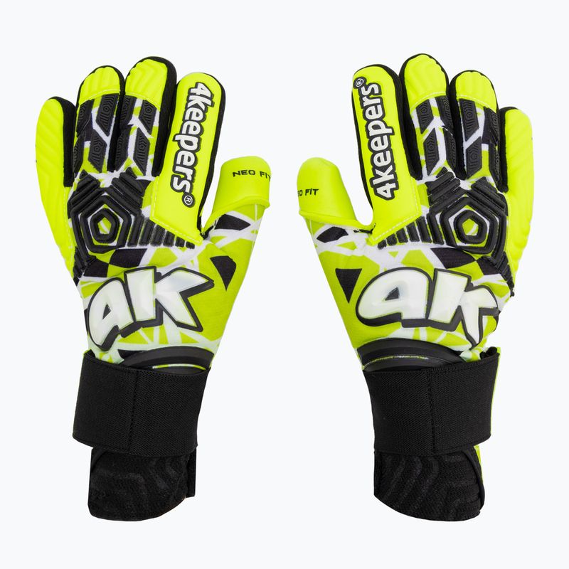 4keepers Neo Focus NC Jr guanti da portiere per bambini celadon