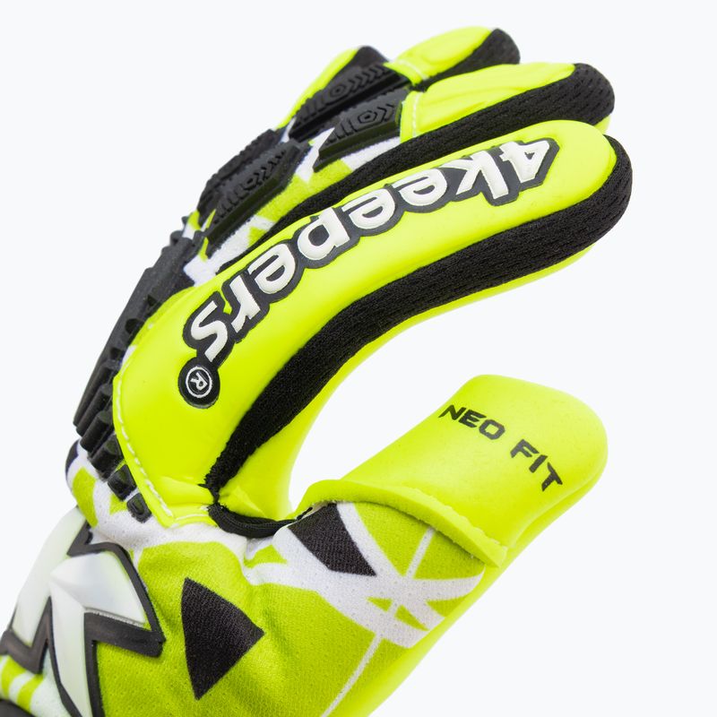 4keepers Neo Focus NC Jr guanti da portiere per bambini celadon 3