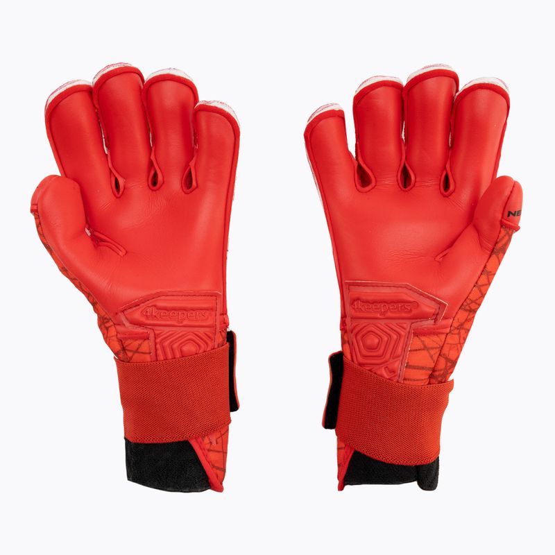 4keepers Neo Rodeo RF2G Jr guanti da portiere per bambini rosso 2