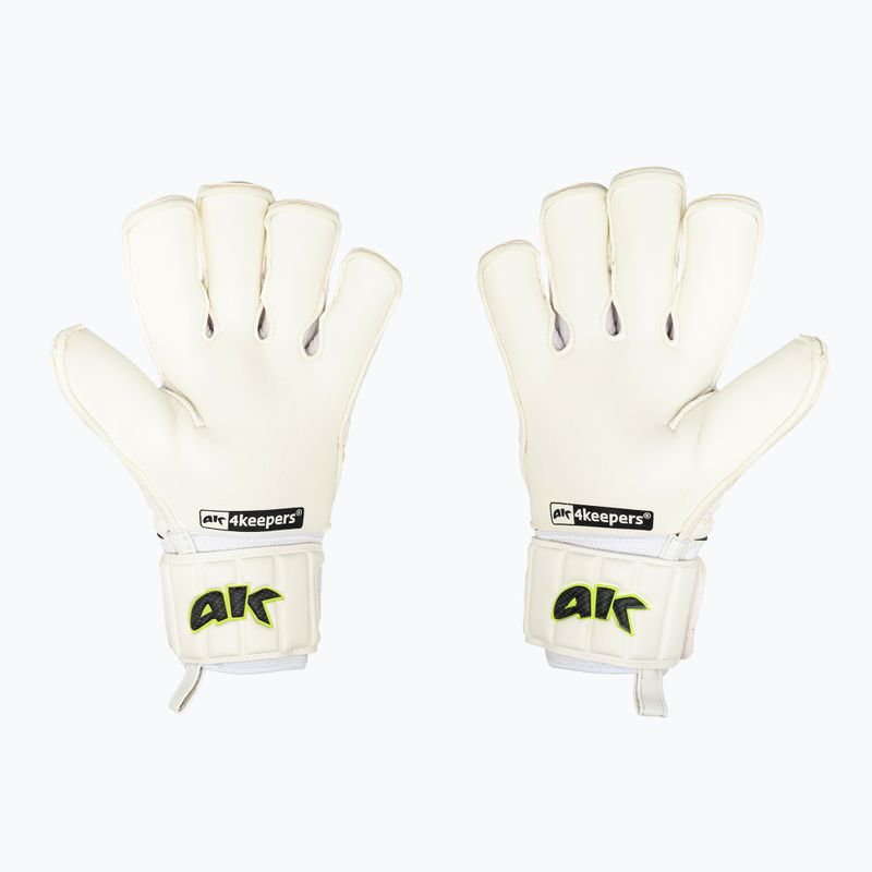 4Keepers Champ Carbo VI guanti da portiere bianchi 2