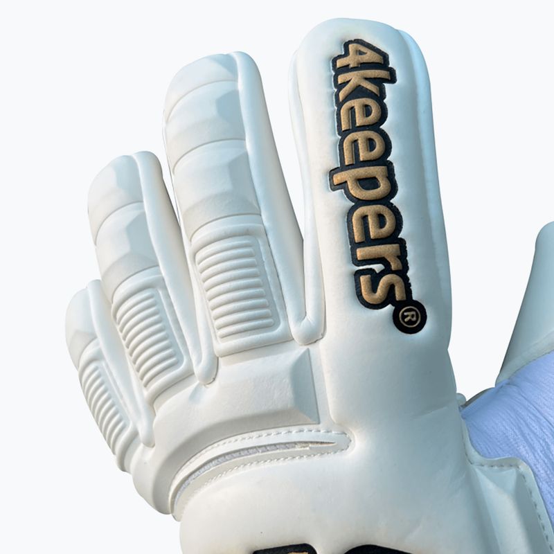 4Keepers Champ Gold VI guanto da portiere bianco 7