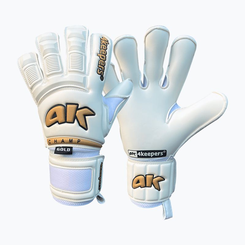 4Keepers Champ Gold VI guanto da portiere bianco 4