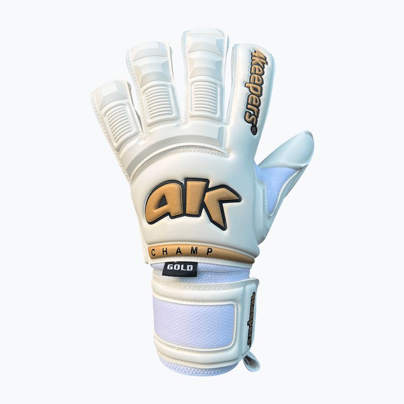 4Keepers Champ Gold VI guanto da portiere bianco 5