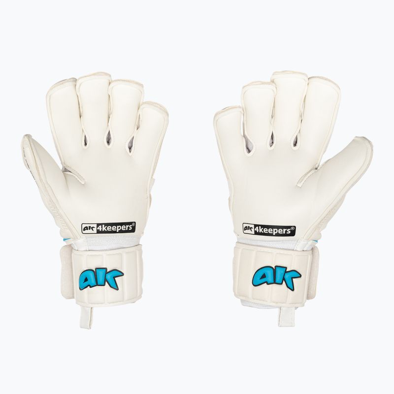 4Keepers Champ Aqua VI guanto da portiere bianco 2