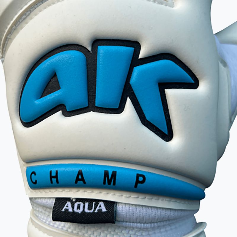 4Keepers Champ Aqua VI guanto da portiere bianco 9