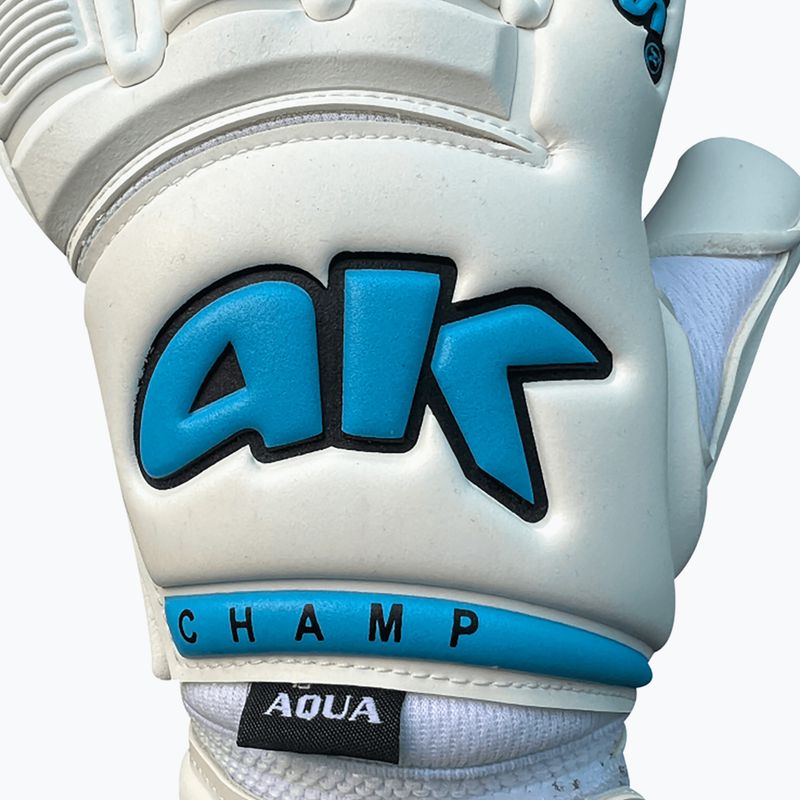 4Keepers Champ Aqua VI guanto da portiere bianco 9