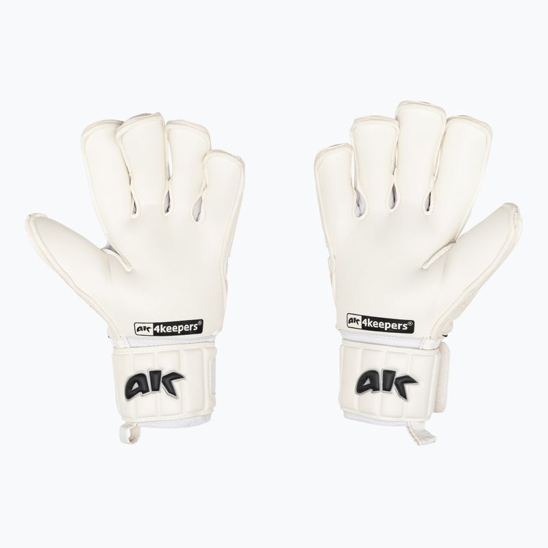4Keepers Champ Black VI guanti da portiere bianchi 2