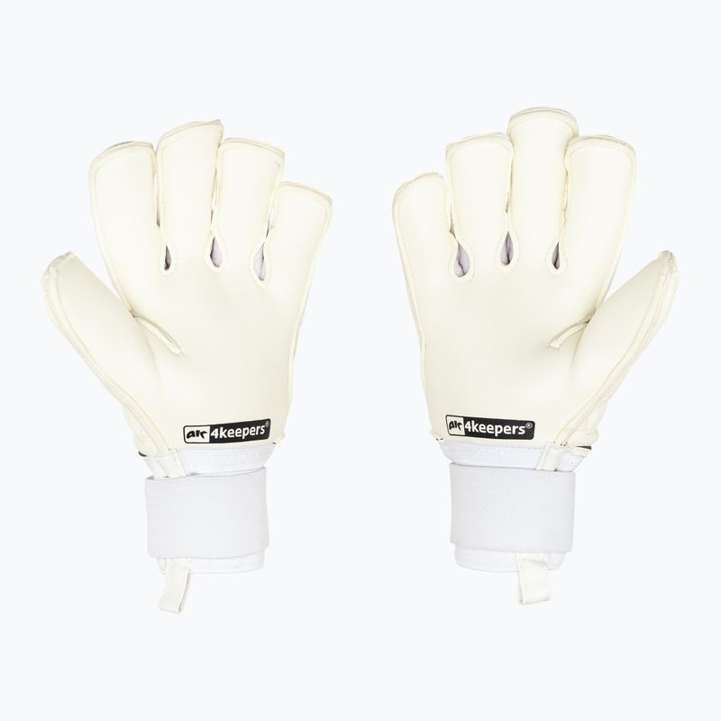 4keepers Champ Carbo VI RF2G guanti da portiere con cinturino bianco 2