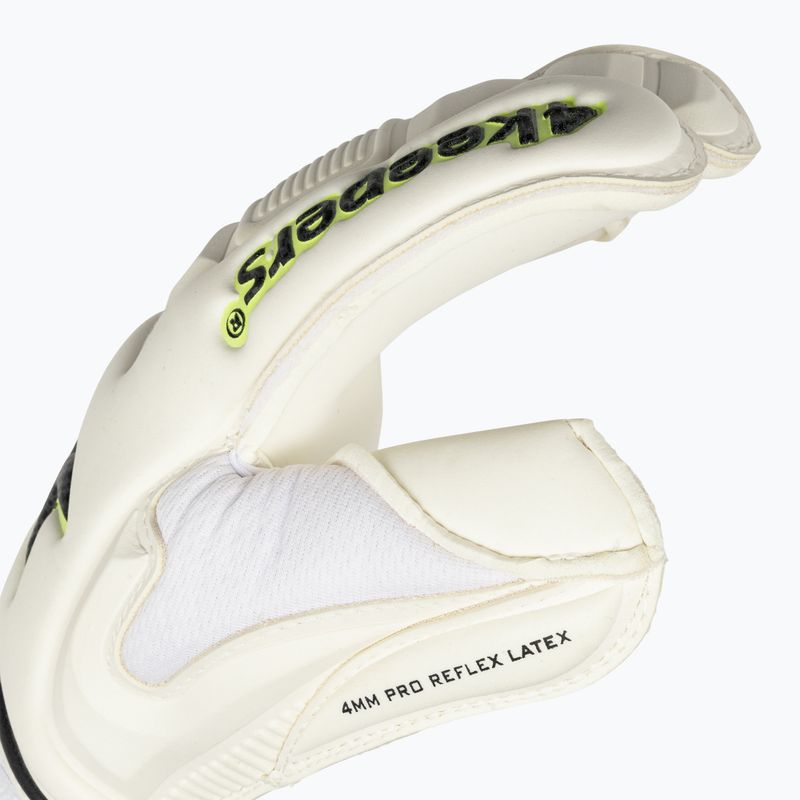 4keepers Champ Carbo VI RF2G guanti da portiere con cinturino bianco 3
