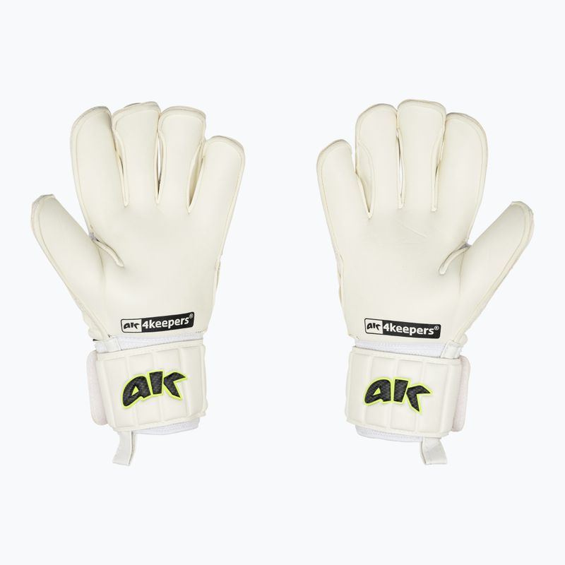 4Keepers Champ Carbo VI guanti da portiere bianchi 2