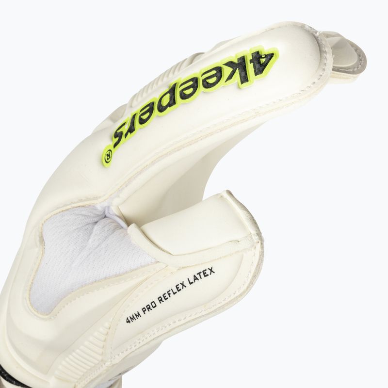 4Keepers Champ Carbo VI guanti da portiere bianchi 3