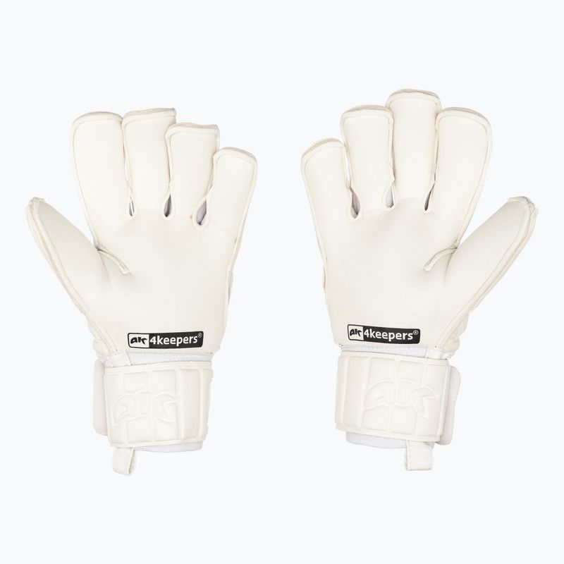 4Keepers Champ Gold Guanti da portiere bianchi 2