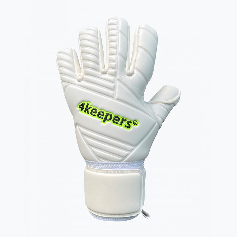 Guanti da portiere per bambini 4keepers Retro 42 NC Jr bianco 2