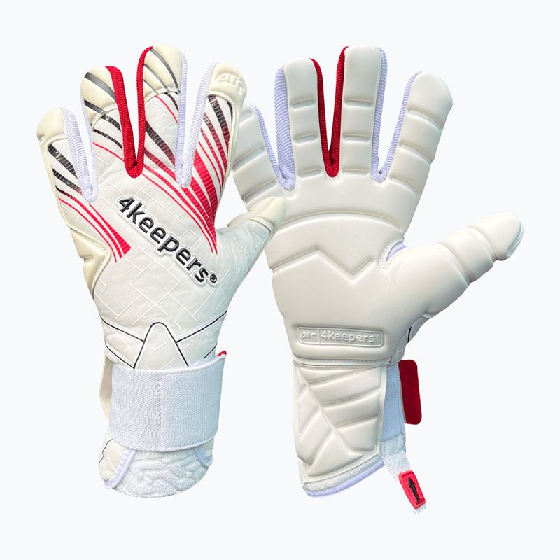 4keepers Soft Opal NC guanti da portiere bianchi