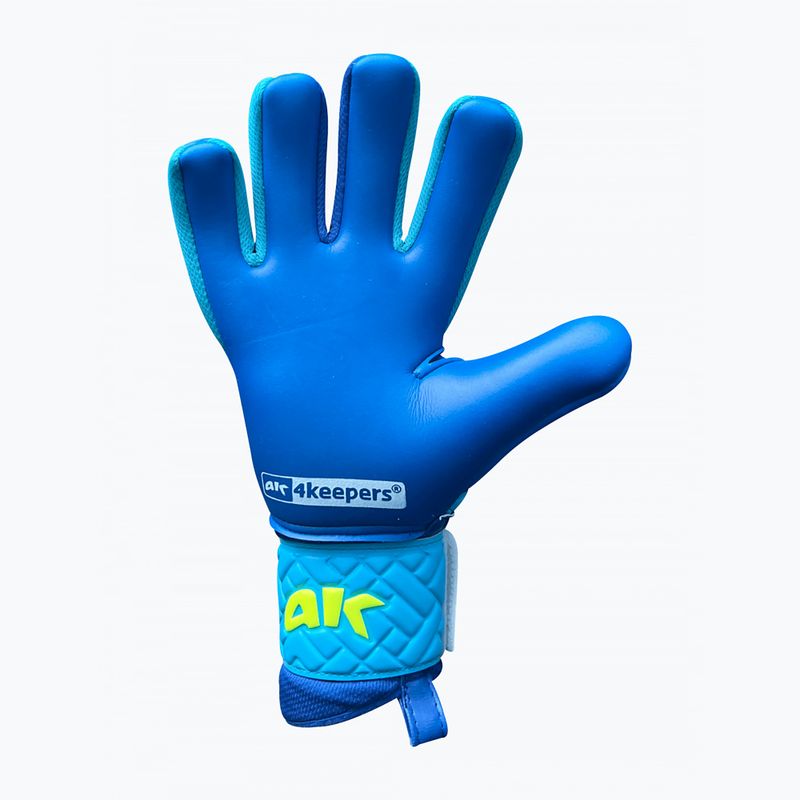 4keepers Soft Azur NC Jr guanti da portiere per bambini blu 3