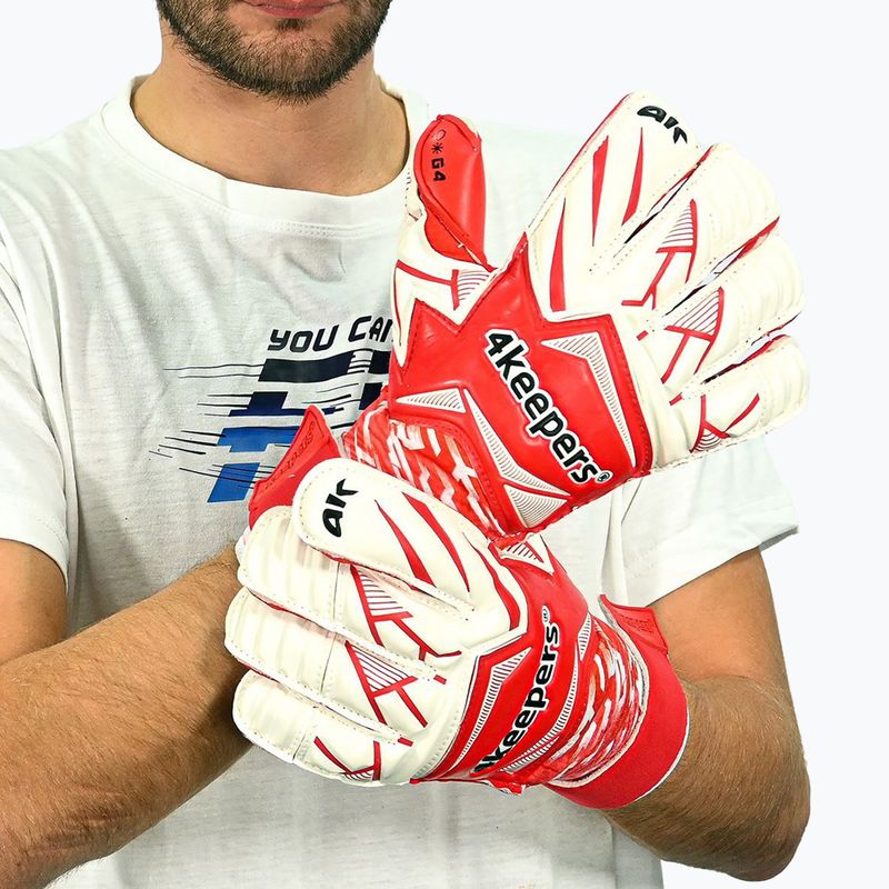 4keepers Force V4.25 guanto da portiere RF2G rosso 8