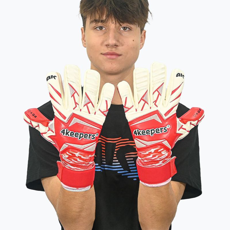 4keepers Force V4.25 HNC guanti da portiere rosso 6