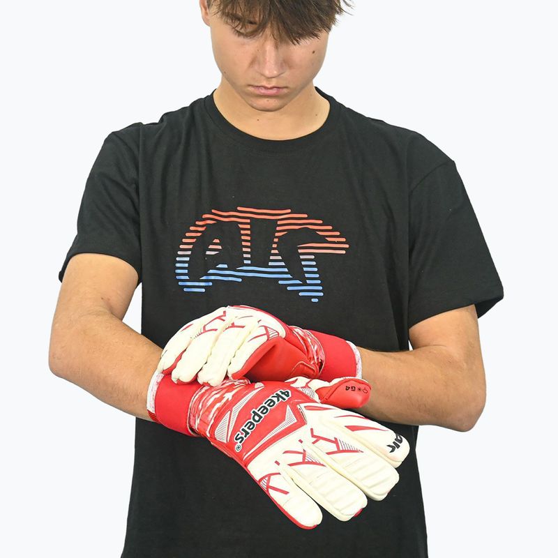 4keepers Force V4.25 HNC guanti da portiere rosso 8