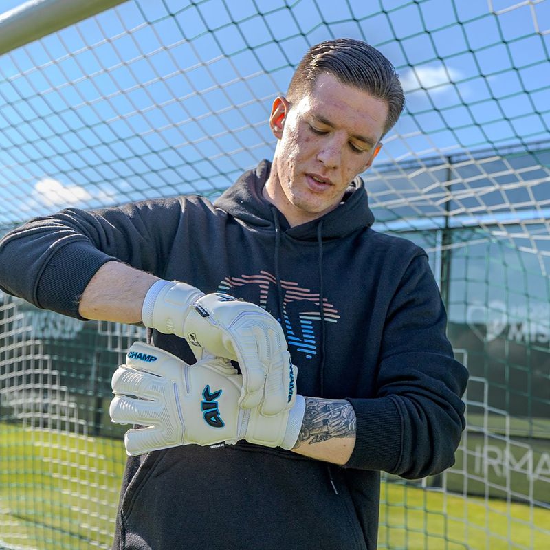 Guanti da portiere 4keepers Champ Aq Contact VII RF2G white 9