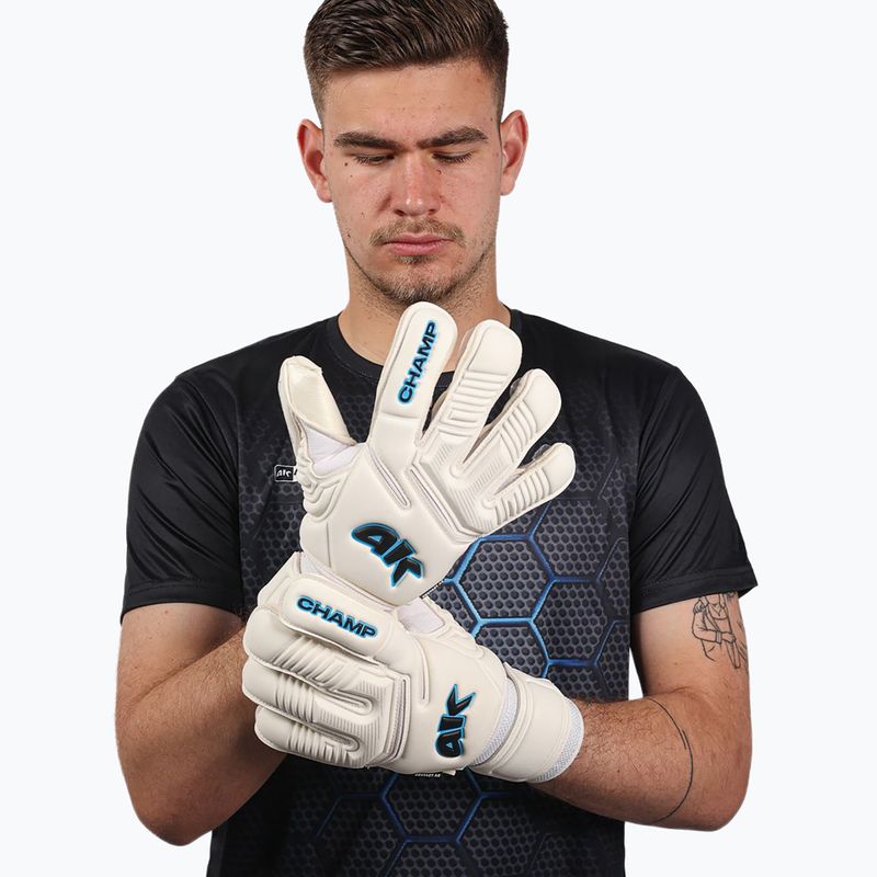 Guanti da portiere per bambini 4keepers Champ Aq Contact VII RF2G Jr white 8