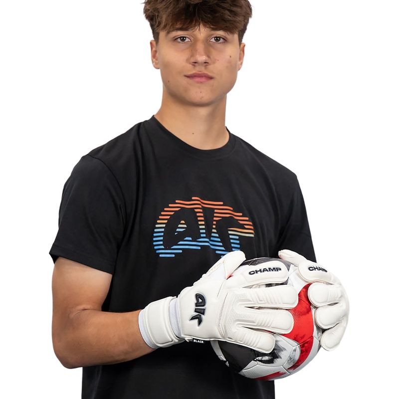 Guanti da portiere per bambini 4keepers Champ VII RF2G Jr black/white 6