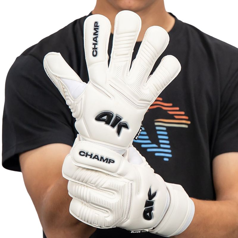 Guanti da portiere per bambini 4keepers Champ VII RF2G Jr black/white 8