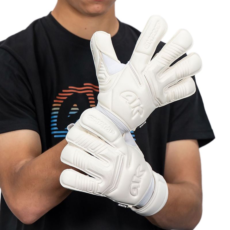 Guanti da portiere per bambini 4keepers Champ VII RF2G Jr gold/white 8