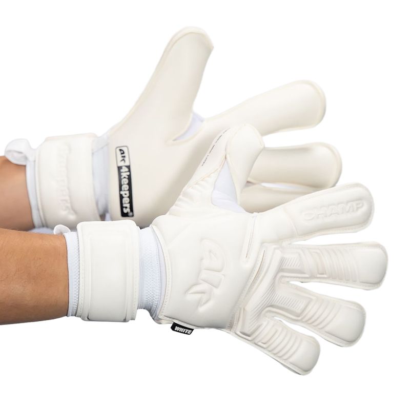 Guanti da portiere per bambini 4keepers Champ VII RF2G Jr gold/white 10