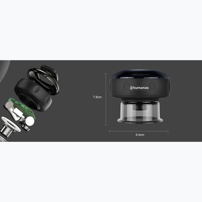 Coppetta cinese Humanas BB01 black 7