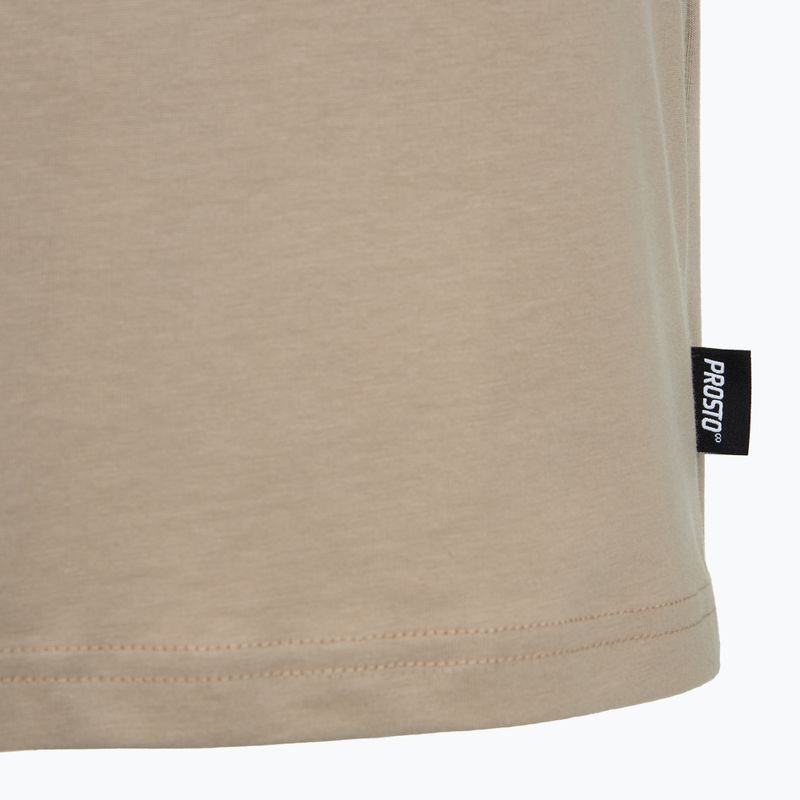 Maglietta PROSTO Box Logo Uomo beige 4