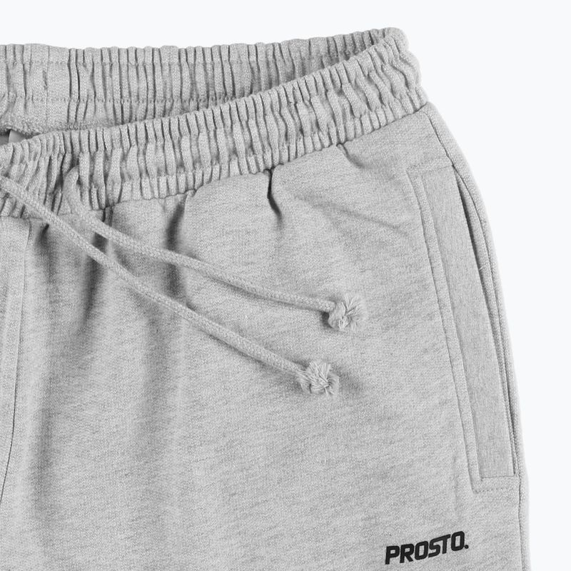 Pantaloni PROSTO Old Logo uomo grigio 3