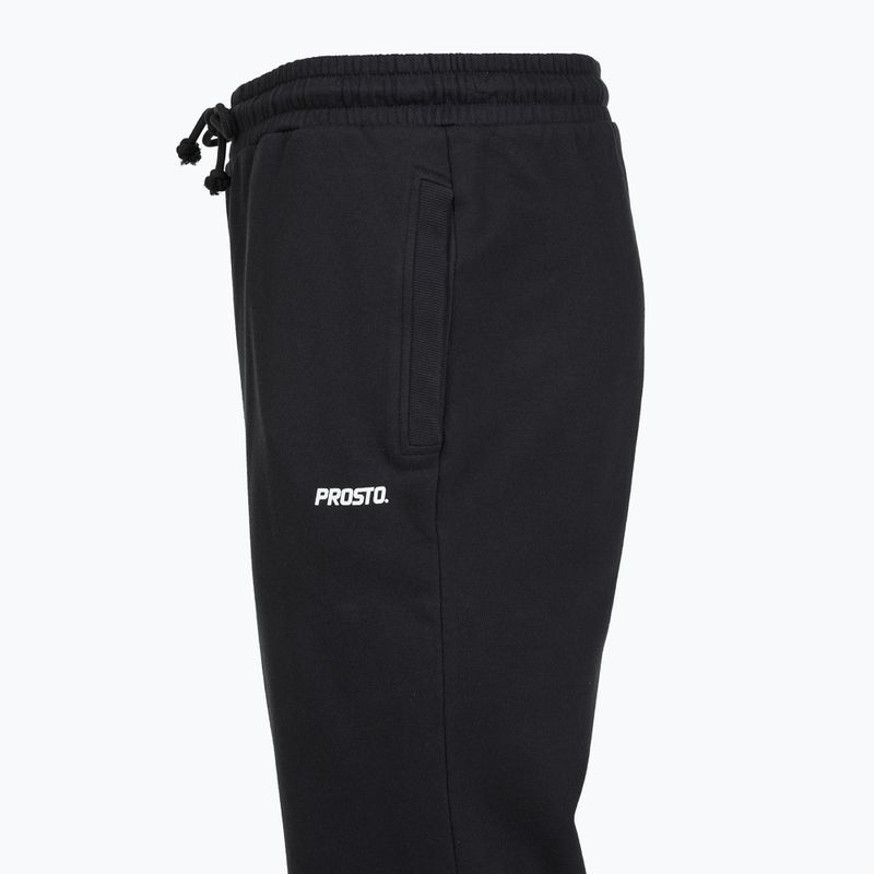 Pantaloni PROSTO Old Logo da uomo, nero 3