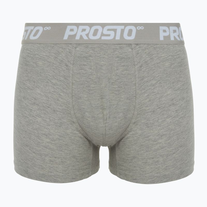 PROSTO boxer uomo KL252MACC 3 paia grigio 2