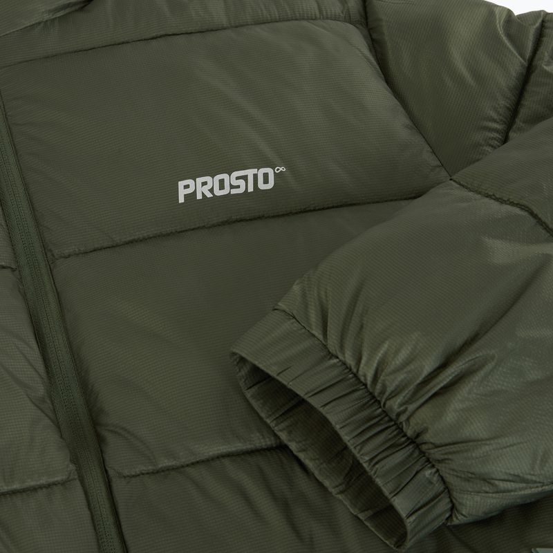 Giacca invernale da uomo PROSTO Puffer Void-9 verde oliva 3