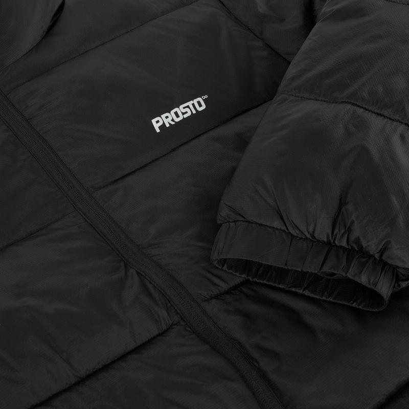Giacca invernale da uomo PROSTO Puffer Void-9 nera 3