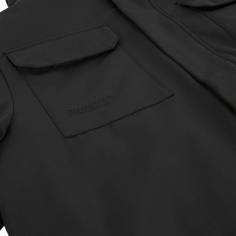 Giacca invernale da uomo PROSTO Expedition nera 4