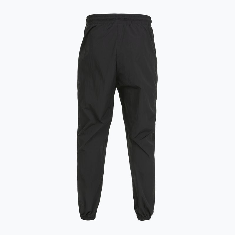 PROSTO pantaloni da uomo Nero a contrasto 2