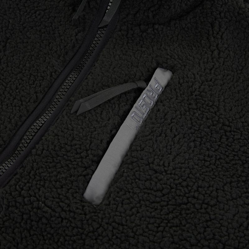 Giacca da uomo PROSTO Reverse Sherpa nera 4