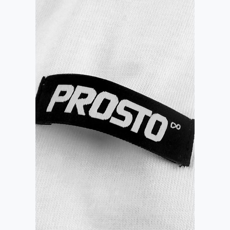 T-shirt da uomo PROSTO Gothic P white 3