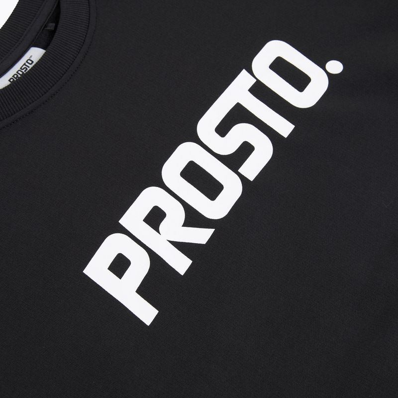 Felpa da uomo PROSTO Old Logo Crewneck black 3