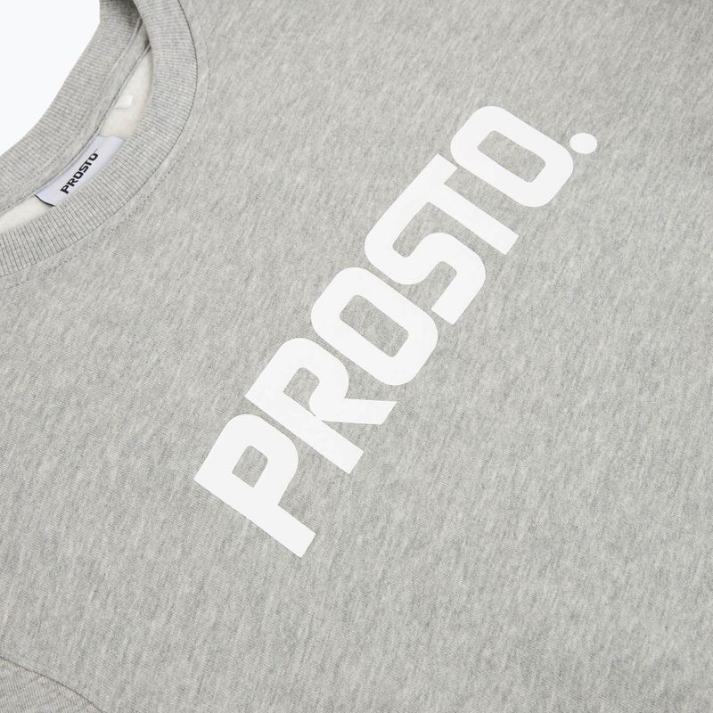 Felpa da uomo PROSTO Old Logo Crewneck gray 3