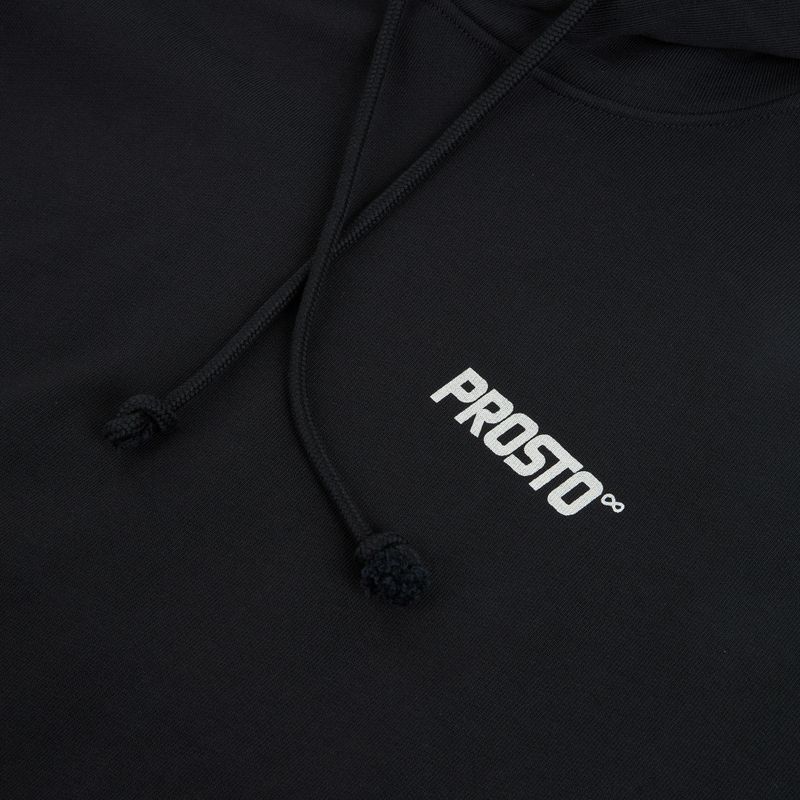 Felpa da uomo PROSTO Wear The Street Hoodie black 3