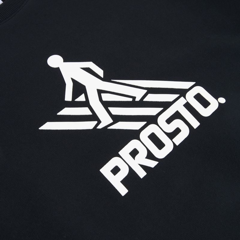 Felpa da uomo PROSTO Crossing Crewneck black 3