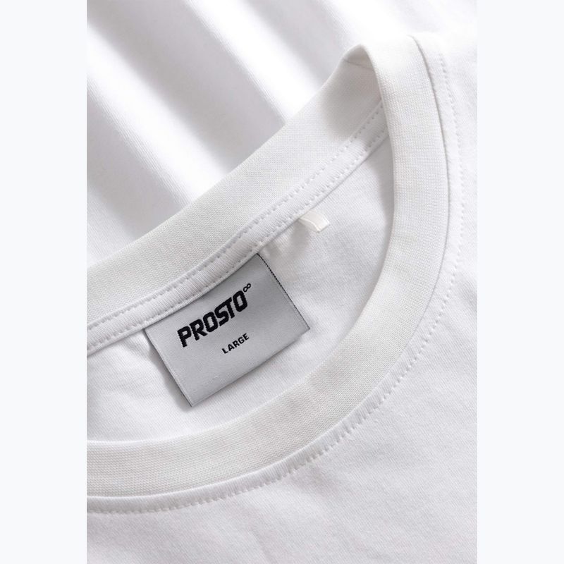 T-shirt da uomo PROSTO Infine white 4