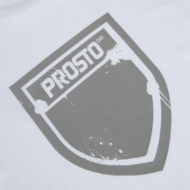T-shirt da uomo PROSTO Splash Shield white 4