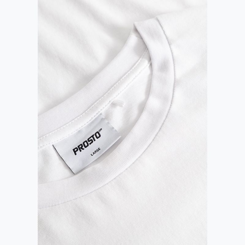 T-shirt da uomo PROSTO Splash Shield white 5