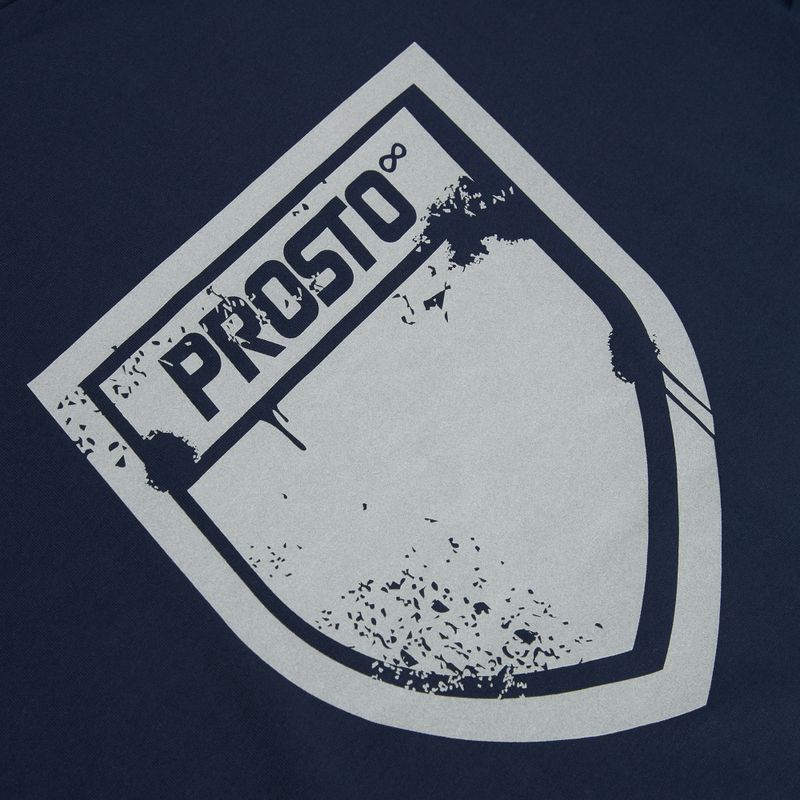 T-shirt da uomo PROSTO Splash Shield navy blue 4